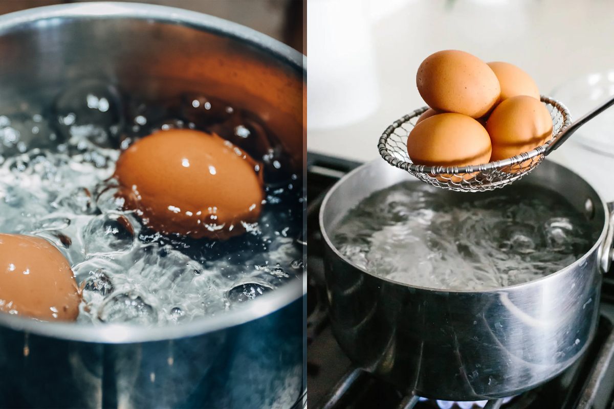 Ce sa adaugi in apa in care fierbi ouale. Asa nu mai crapa deloc si se vor decoji foarte usor. Vei adopta rapid acest truc