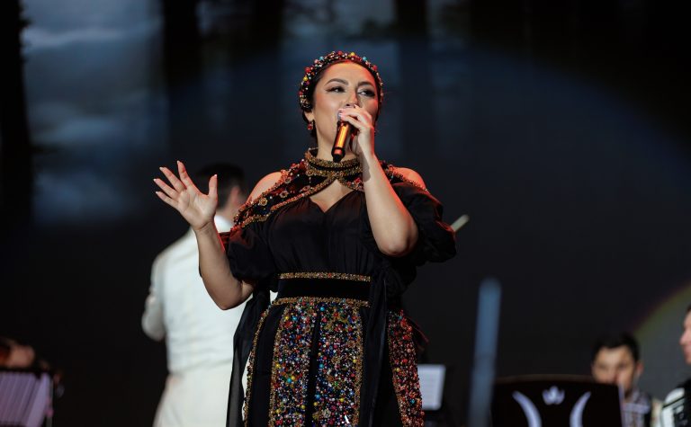 Cine a apărut pe scenă, alături de Andra, la concertul din Germania. Emoția a fost la cote maxime