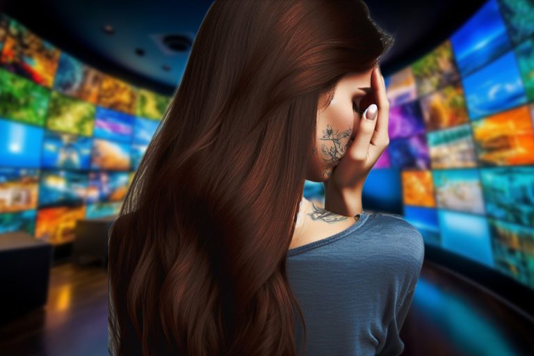 Cum arată prima prezentatoare TV din lume cu tatuaj facial. Reacția jurnalistei, după ce a fost umilită de către telespectatori