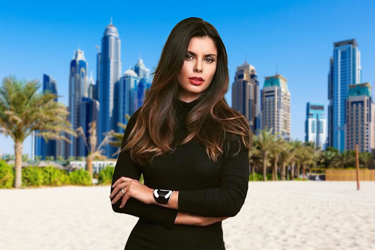 Ileana Lazariuc, ipostaze rare cu nepotii lui Tiriac in Dubai