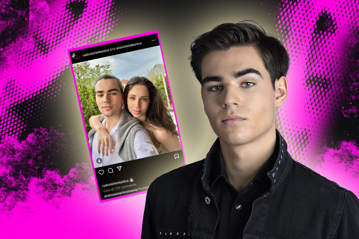 Mesajul pe care Radu Ștefan Bănică i l-a transmis Violetei, după ce aceasta s-a afișat cu iubitul ei