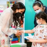 Meghan Markle, în vizită la spitalul de copii