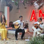 Ioana Dichiseanu a trăit un moment unic în grădina Muzeului Amalia Rodrigues din Portugalia