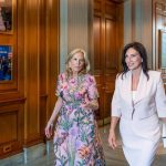 Cum a aparut Carmen Iohannis, in America, la intalnirea cu Jill Biden 2