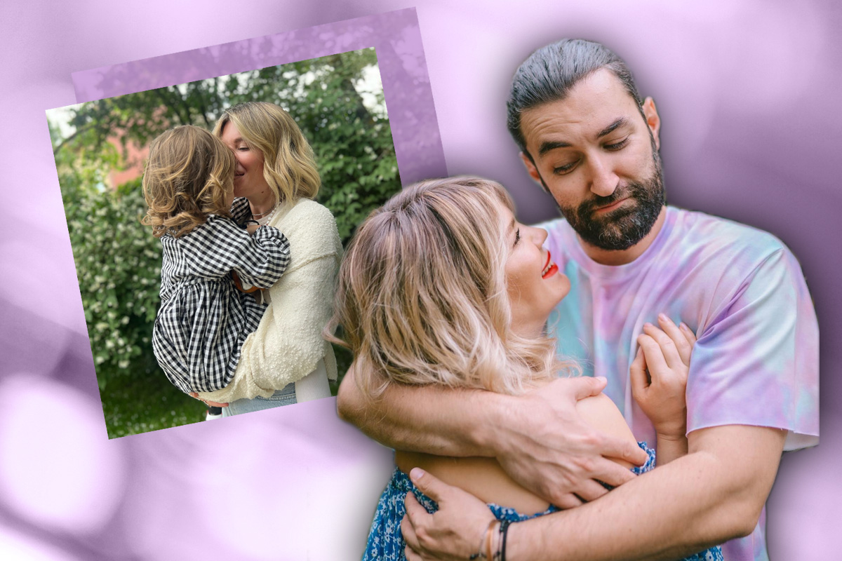 Imagine adorabila cu fiica Ginei Pistol si a lui Smiley