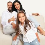 Imagine rara cu fiica Adelinei Pestritu 11