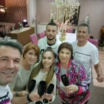 Mihaela Borcea, ipostaza rara alaturi de fiica vitrega 2