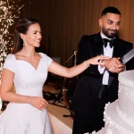 Rochia de mireasa fabuloasa purtata de aleasa miliardarului Umar Kamani 14