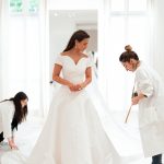 Rochia de mireasa fabuloasa purtata de aleasa miliardarului Umar Kamani 15