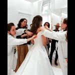 Rochia de mireasa fabuloasa purtata de aleasa miliardarului Umar Kamani 20