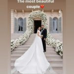 Rochia de mireasa fabuloasa purtata de aleasa miliardarului Umar Kamani 5