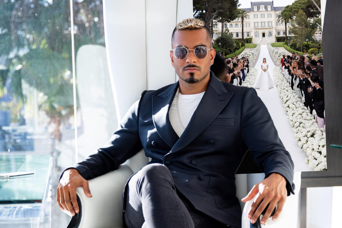 Rochia de mireasa fabuloasa purtata de aleasa miliardarului Umar Kamani