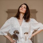 Tinuta eleganta purtata de Anca Lungu la Cannes 8