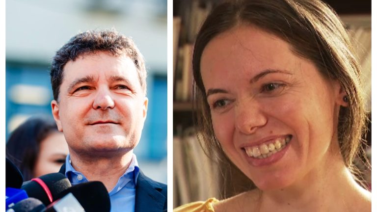 Cum și-a făcut apariția iubita lui Nicușor Dan, Mirabela Grădinaru, la vot. Ținuta cu care a impresionat pe toată lumea VIDEO