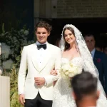 Accesoriul special purtat de Elena Tănase la nunta cu Ianis Hagi. Cum a arătat în rochie de mireasă