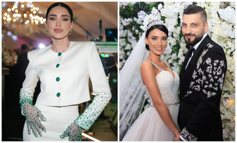 Adelina Pestrițu a îmbrăcat din nou rochia de mireasă, la 5 ani de la nuntă. Cum arată ținuta cu mii de cristale FOTO