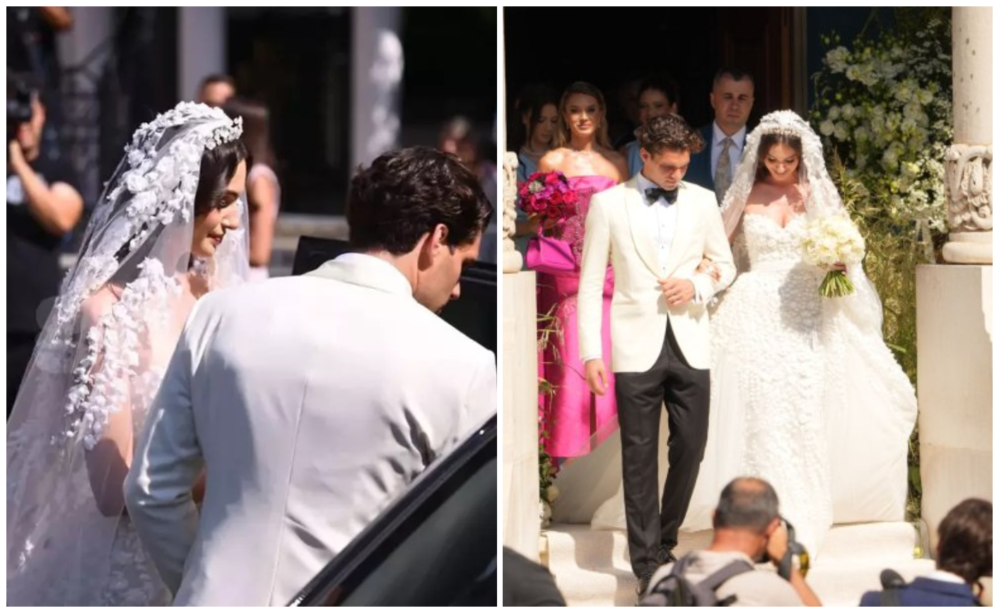 Cât au costat rochia de mireasă a Elenei și costumul de ginere al lui Ianis Hagi