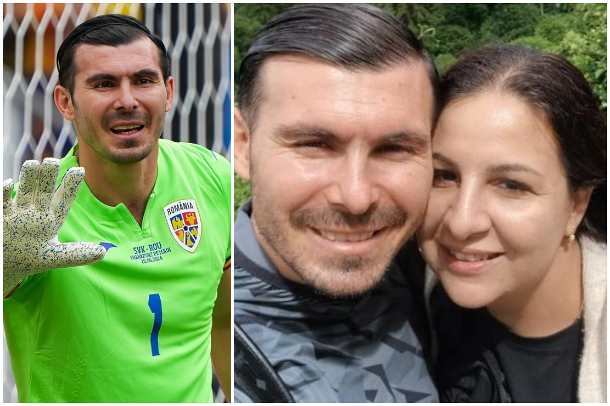 Ce urare emotionanta a primit Florin Nita, portarul echipei nationale a Romaniei, de la sotia lui, de ziua lui de nastere