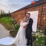 Cum a aratat rochia de mireasa a sotiei fotbalistului Denis Dragus 4