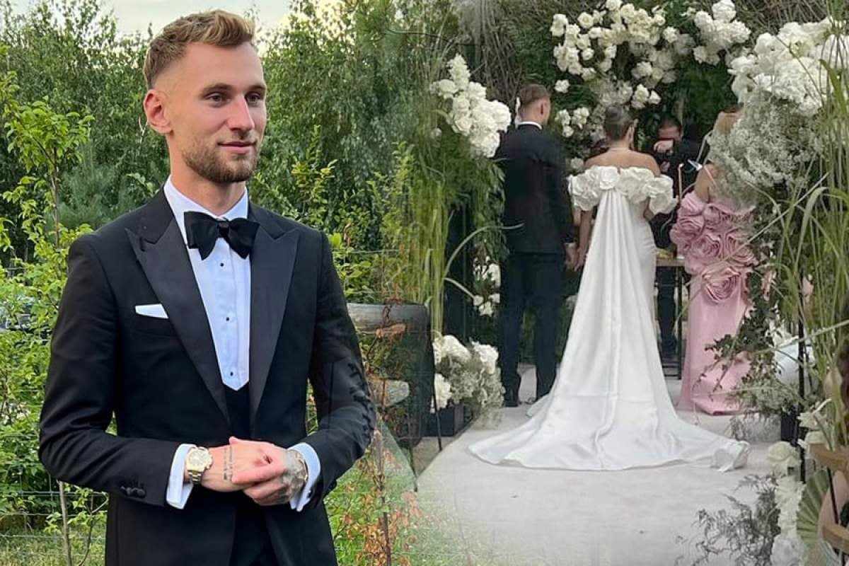 Cum a aratat rochia de mireasa a sotiei fotbalistului Denis Dragus