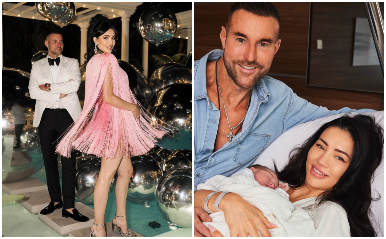 Numele inedit ales de Philipp Plein și Andreea Sasu pentru băiețelul lor. Primele imagini cu bebelușul