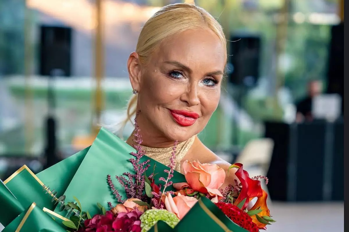 Vica Blochina, imagine rara cu fiul ei si al lui Victor Piturca