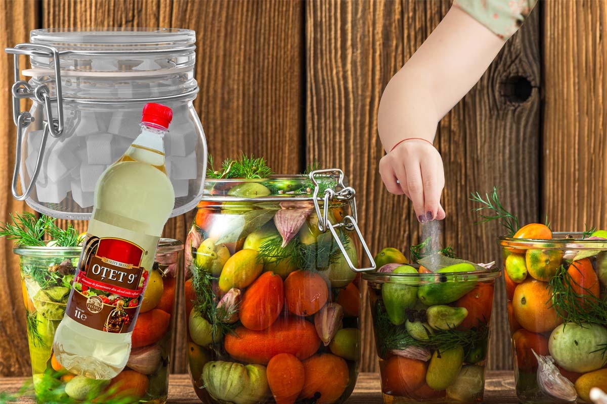 Ce oțet se folosește la murături