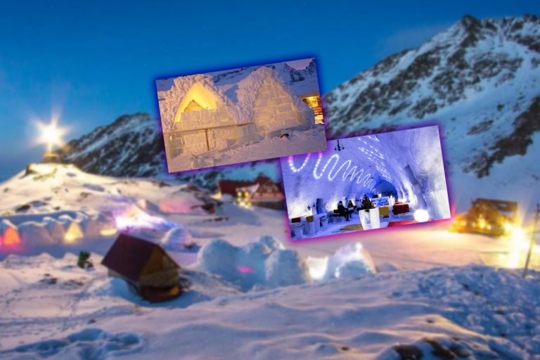 Vom avea și anul acesta castel de gheață la Bâlea Lac. Ce personalități îi vor trece pragul