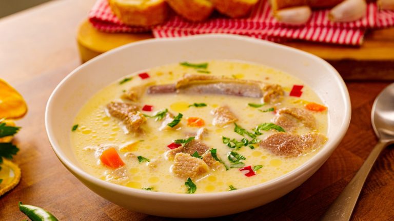 Ce fel de carne se pune la ciorba rădăuțeană, conform variantei originale