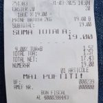 Bonul fiscal pentru pâinea de aproape 20 de lei