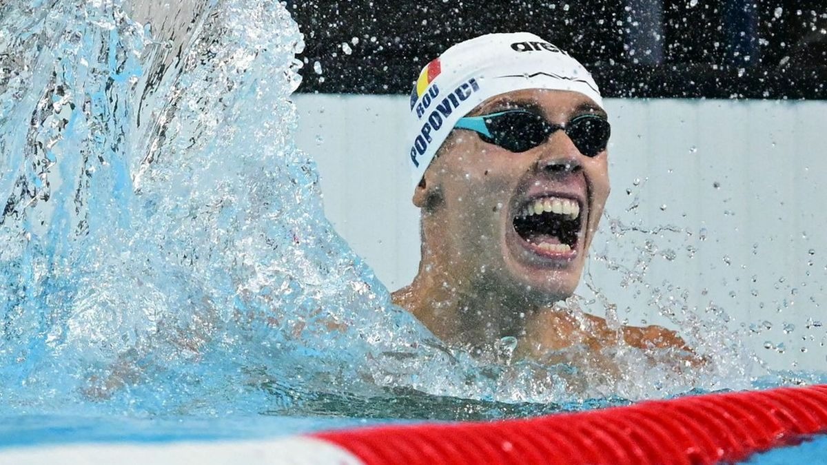 Performanță remarcabilă pentru David Popovici