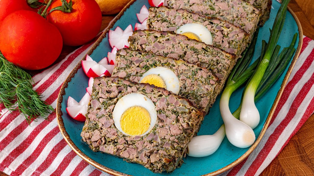 Rețetă de drob de pui pentru Paște