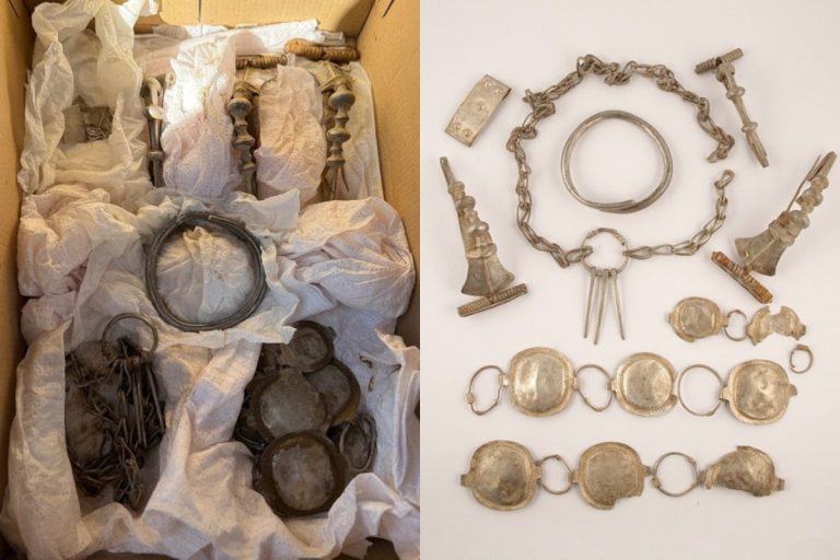 Tezaur dacic din argint, descoperit în Breaza. Dovezi clare ale unei așezări dacice