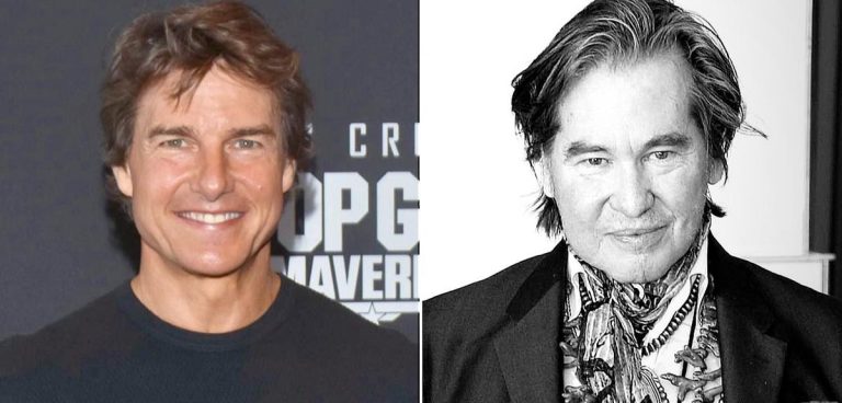 Tom Cruise, omagiu emoționant pentru Val Kilmer: „Îți urez drum bun în următoarea călătorie”