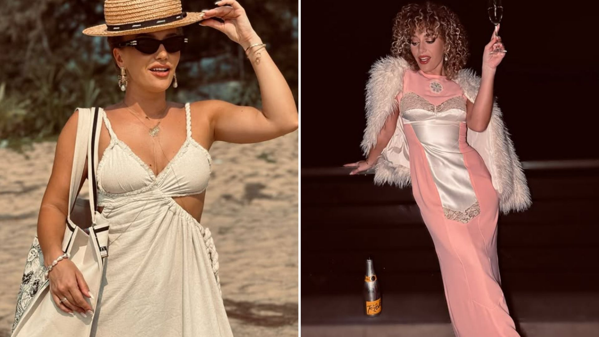 Alexia Talavutis pălărie plajă aripi