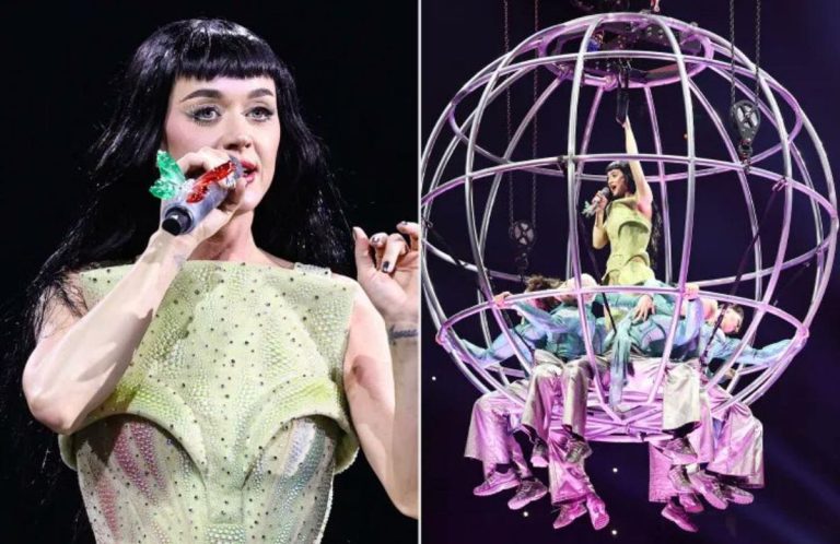 Incident periculos la concertul lui Katy Perry din Australia. Ce a pățit cântăreața