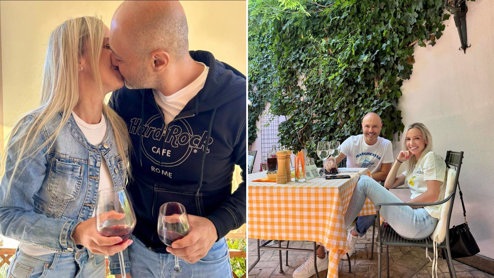 Mihai Mitoșeru iubita masă șampanie