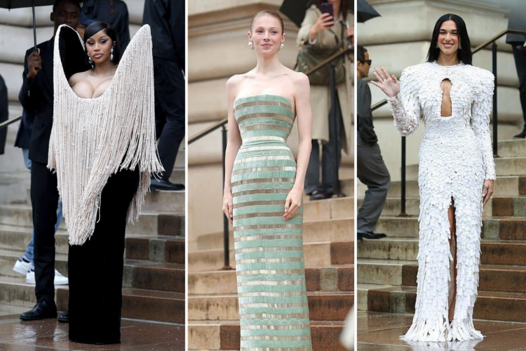 Moda sfidează vremea la Paris Fashion Week. Cardi B și Dua Lipa atrag toate privirile la Schiaparelli FOTO