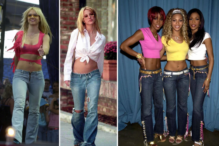 Y2K revine cu forță. Blugii cu talie joasă stârnesc discuții în online